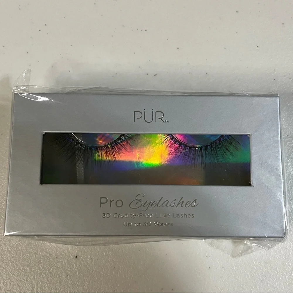 PUR Eyelashes Pro 30 Wears Gorgeous Sealed Holographic Case 📥 Eyelashes Lashes 🆕